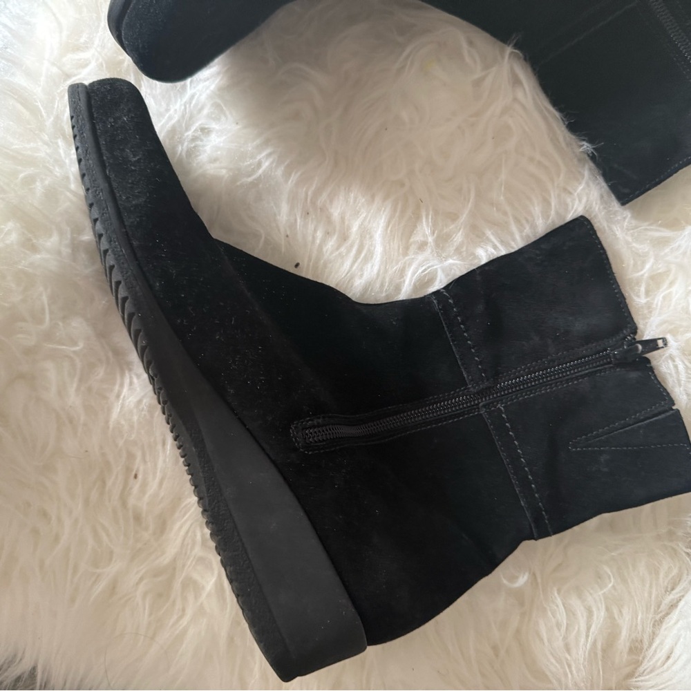 La canadienne black Seude boots 9 - Picture 5 of 5